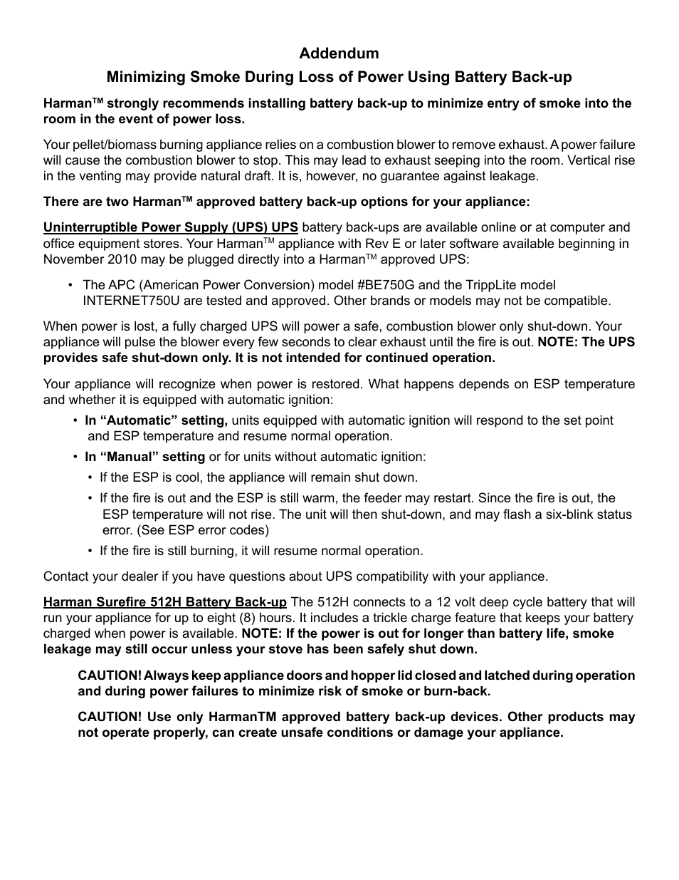 Harman Stove Company Pellet P43 User Manual Page 32 40