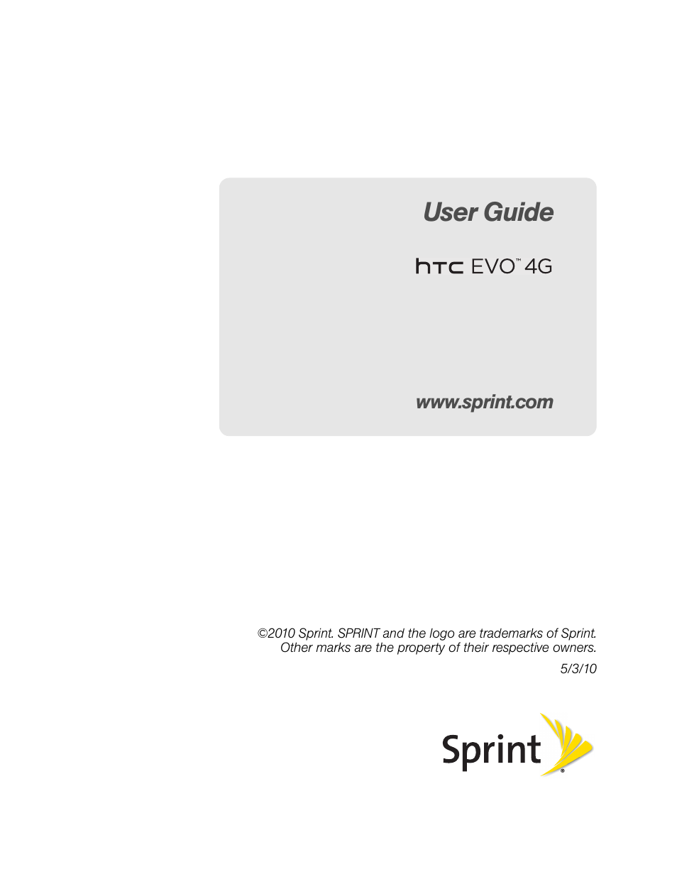 HTC EVO 4G User Manual | 197 pages