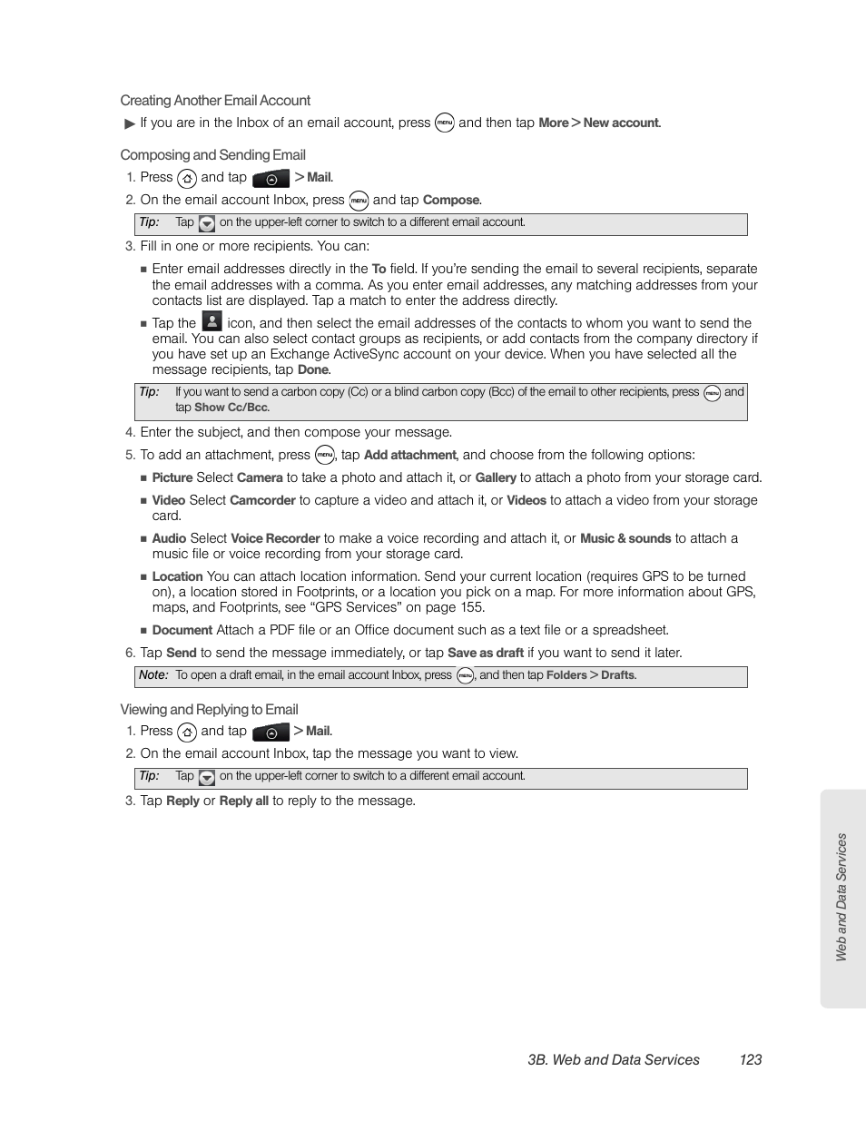 HTC EVO 4G User Manual | Page 133 / 197