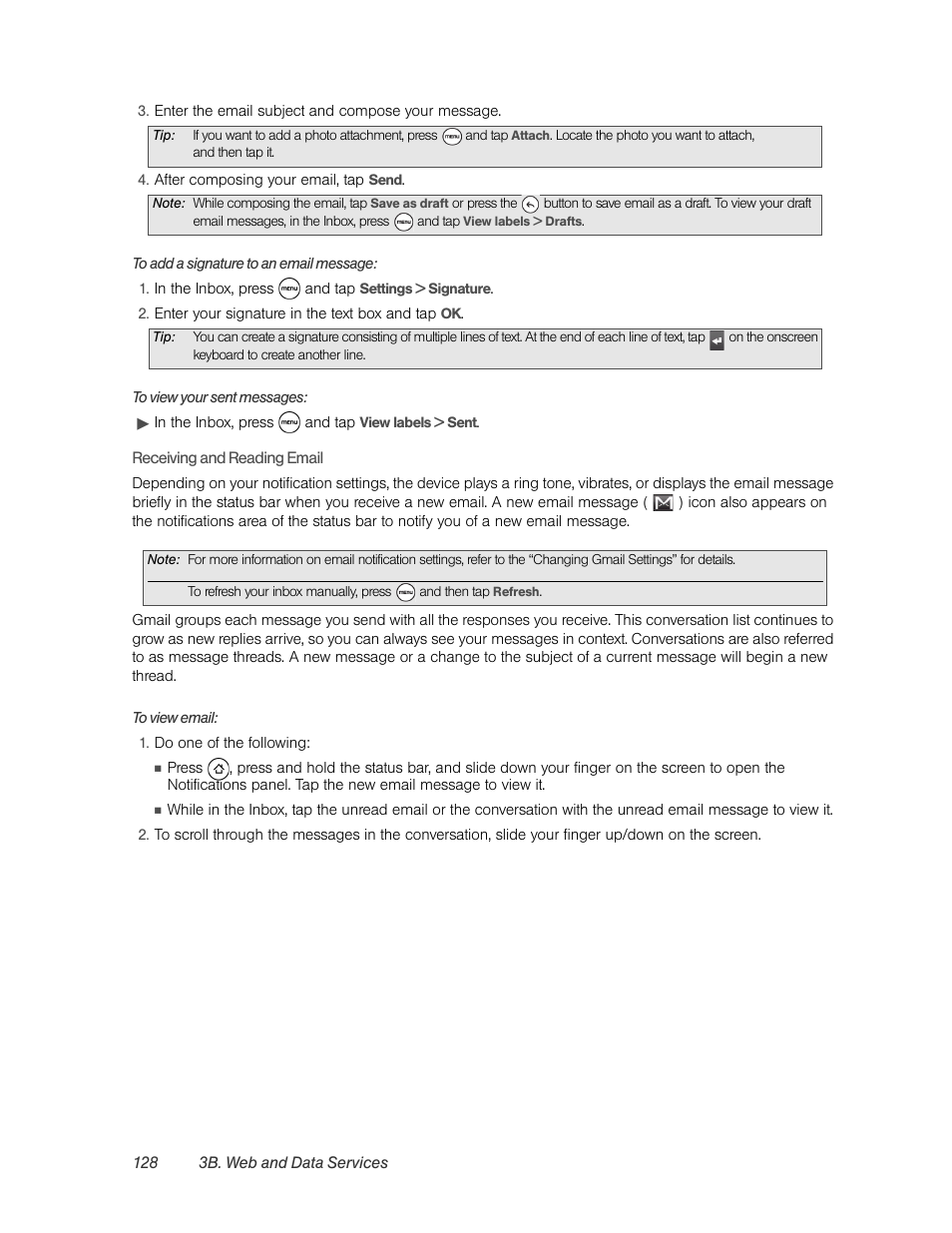 HTC EVO 4G User Manual | Page 138 / 197