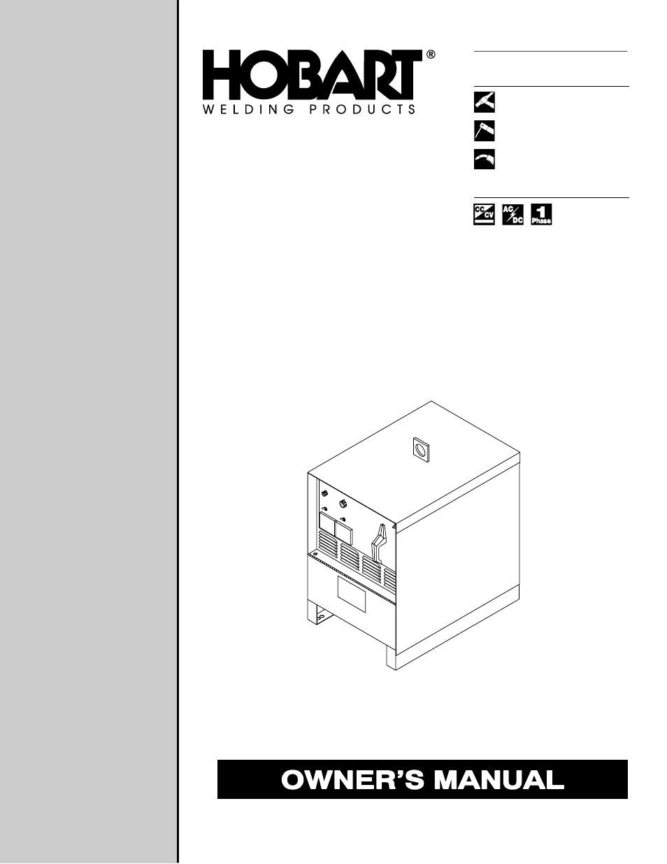 Hobart Welding Products 300 DC User Manual | 32 pages