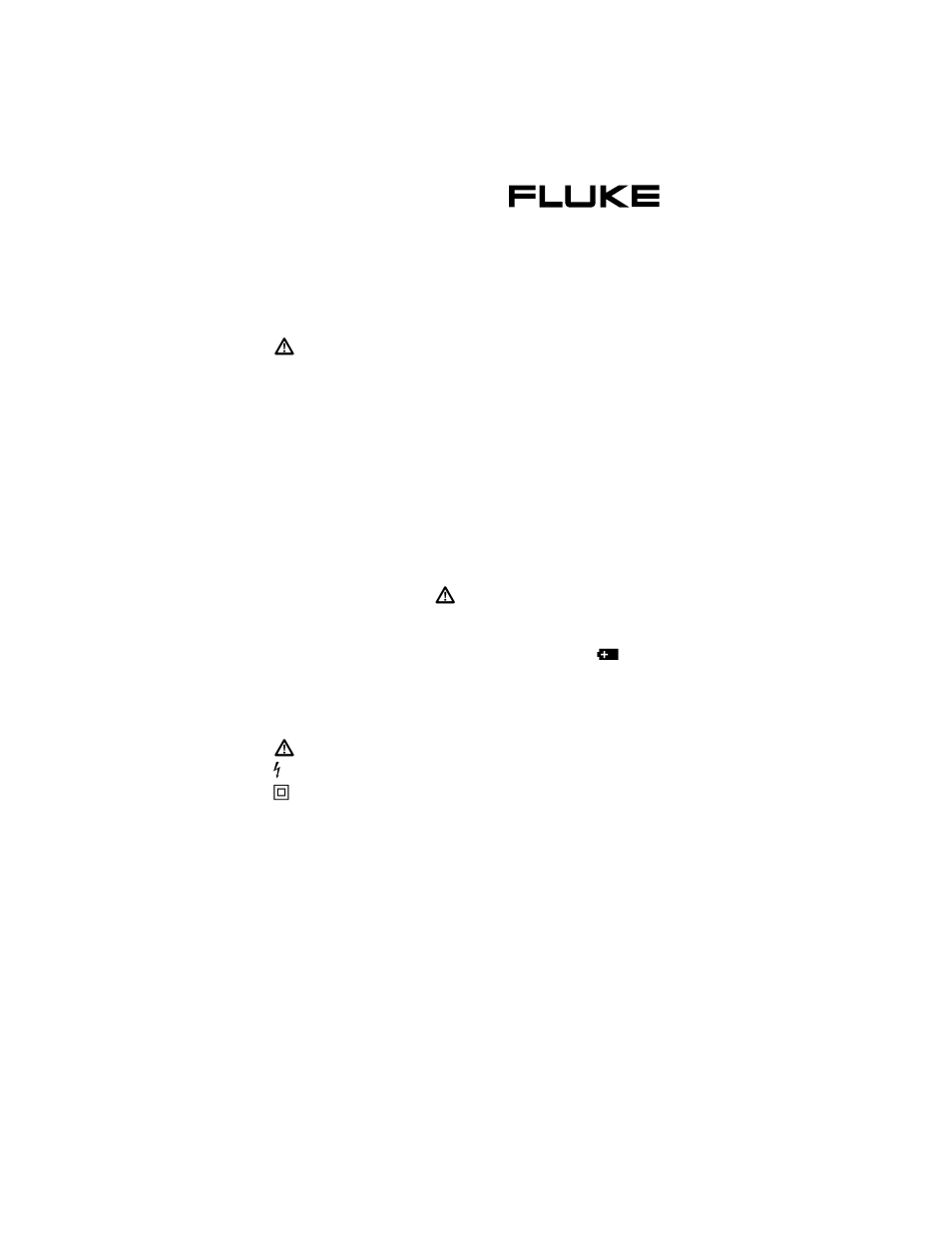 Fluke 77 User Manual | 12 pages