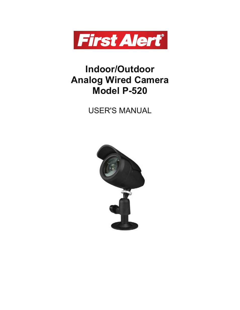 First Alert P-520 User Manual | 11 pages