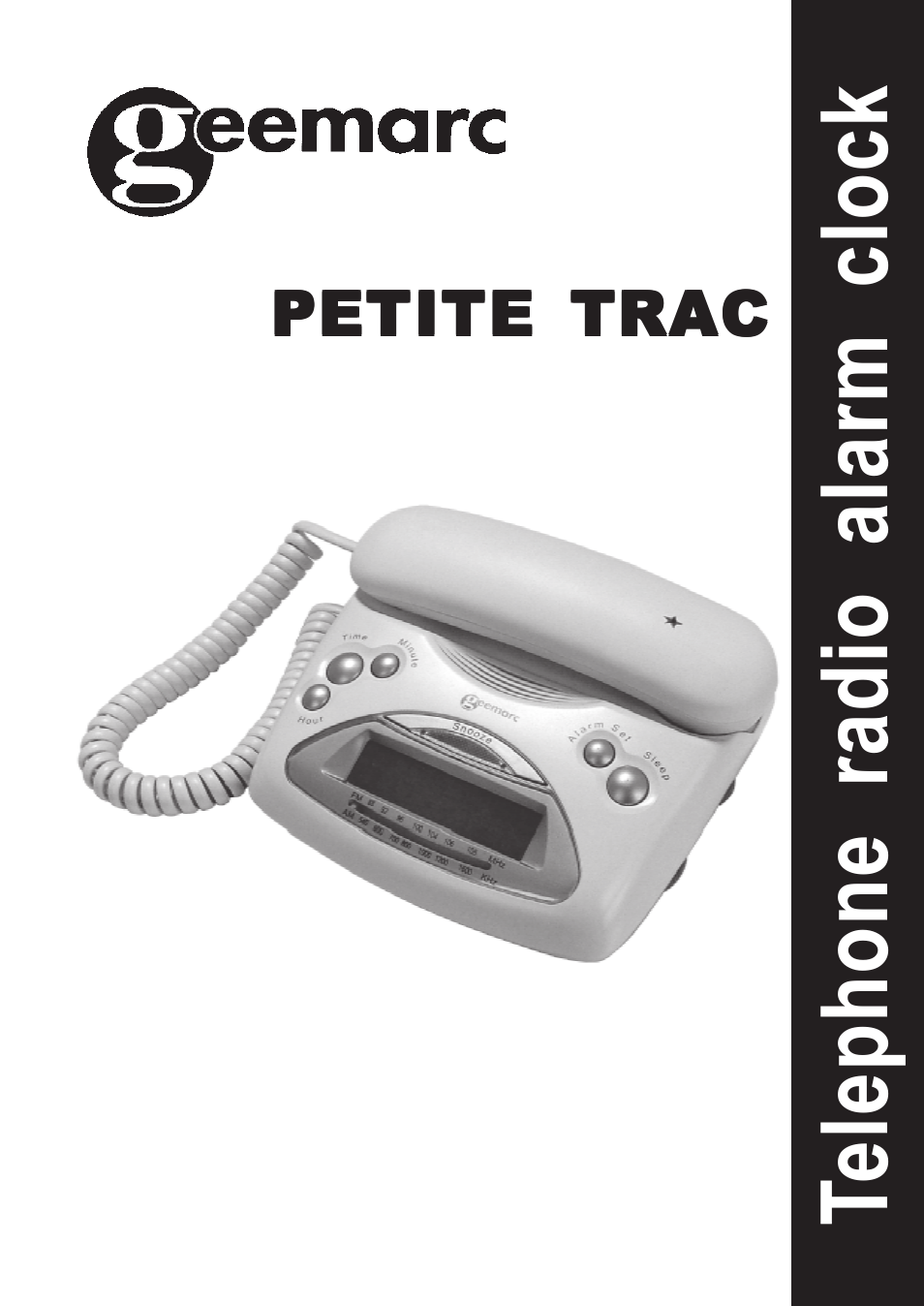 Geemarc Petite Trac User Manual | 10 pages
