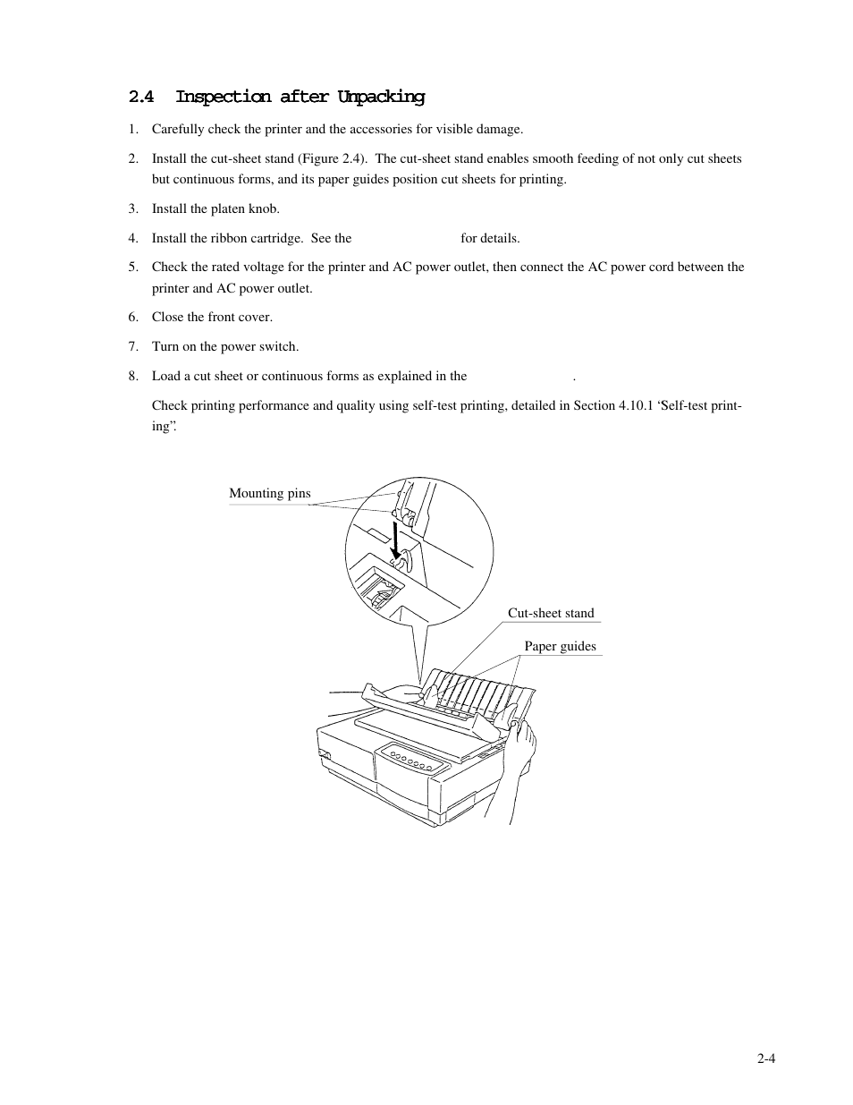 Genicom MatrixPrinter LA36 User Manual | Page 21 / 138