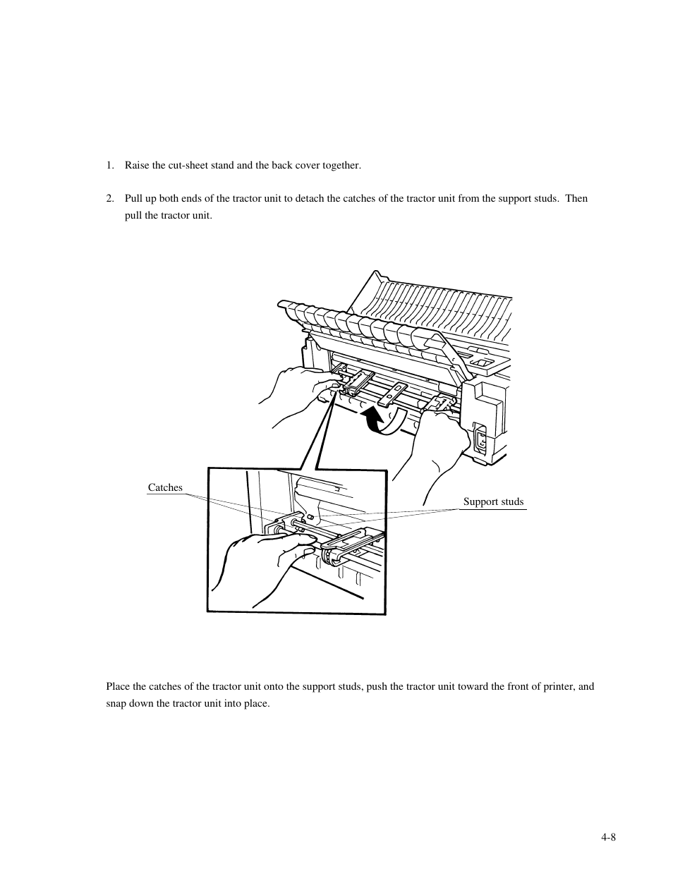 Genicom MatrixPrinter LA36 User Manual | Page 44 / 138