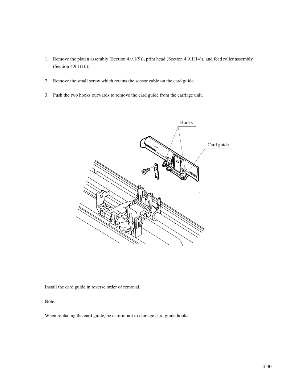 Genicom MatrixPrinter LA36 User Manual | Page 66 / 138