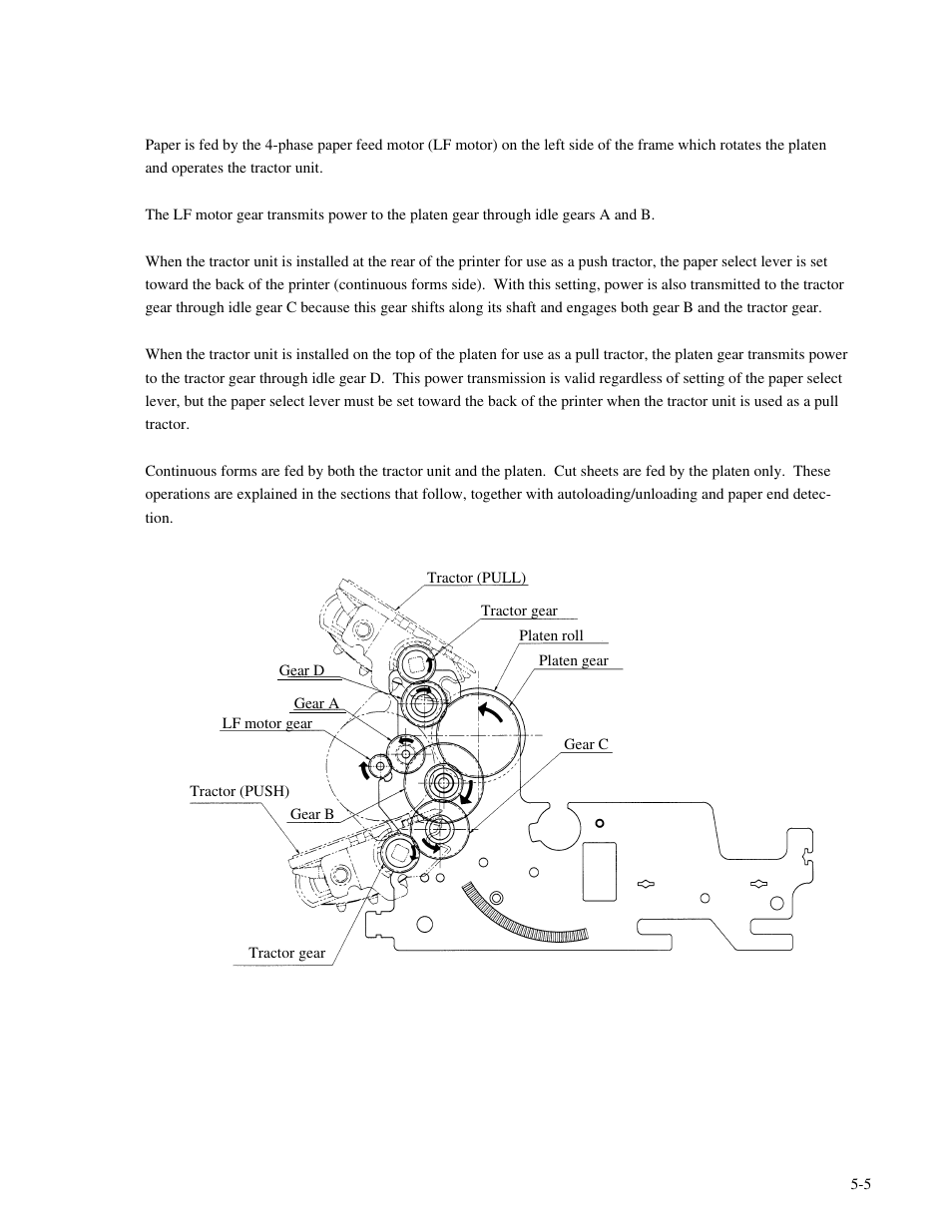Genicom MatrixPrinter LA36 User Manual | Page 92 / 138