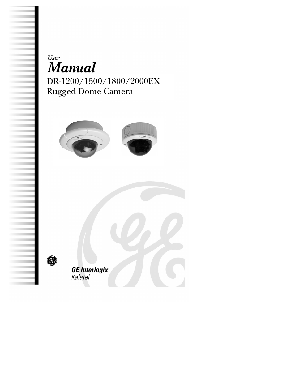 GE DR-1200 User Manual | 24 pages