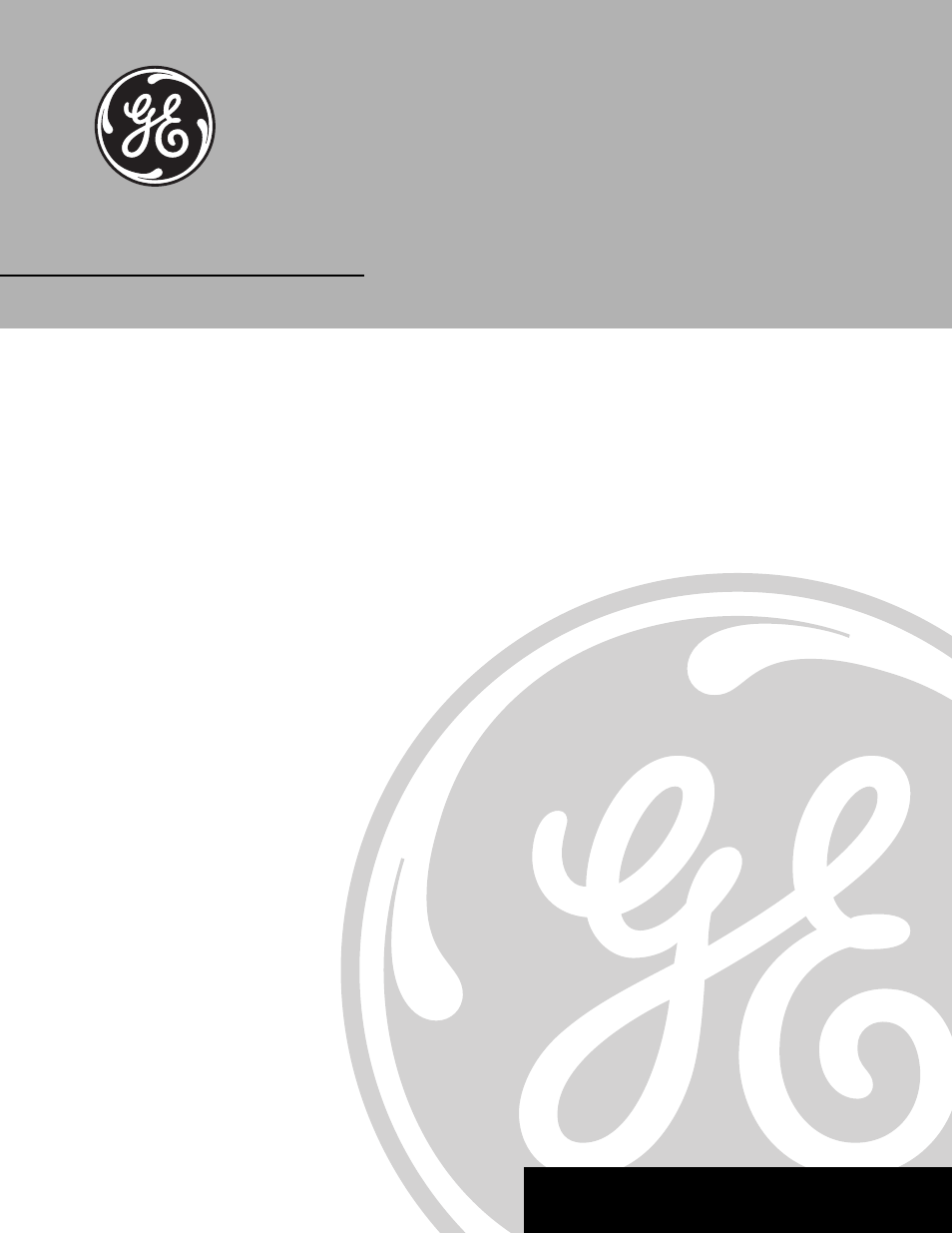GE MG27006 User Manual | 16 pages