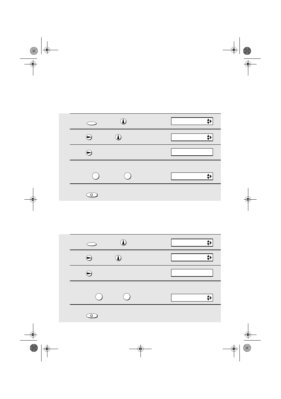 Print contrast setting, Setting the paper size | GE UX-CL 220 User Manual | Page 26 / 143