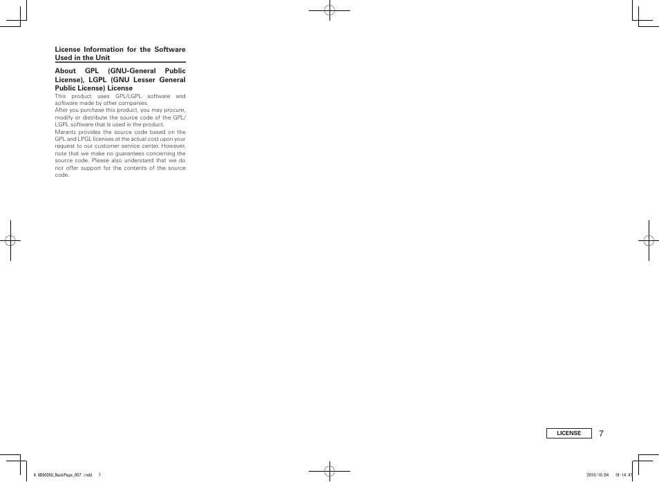 Marantz 5411 10470 007M User Manual | Page 69 / 72