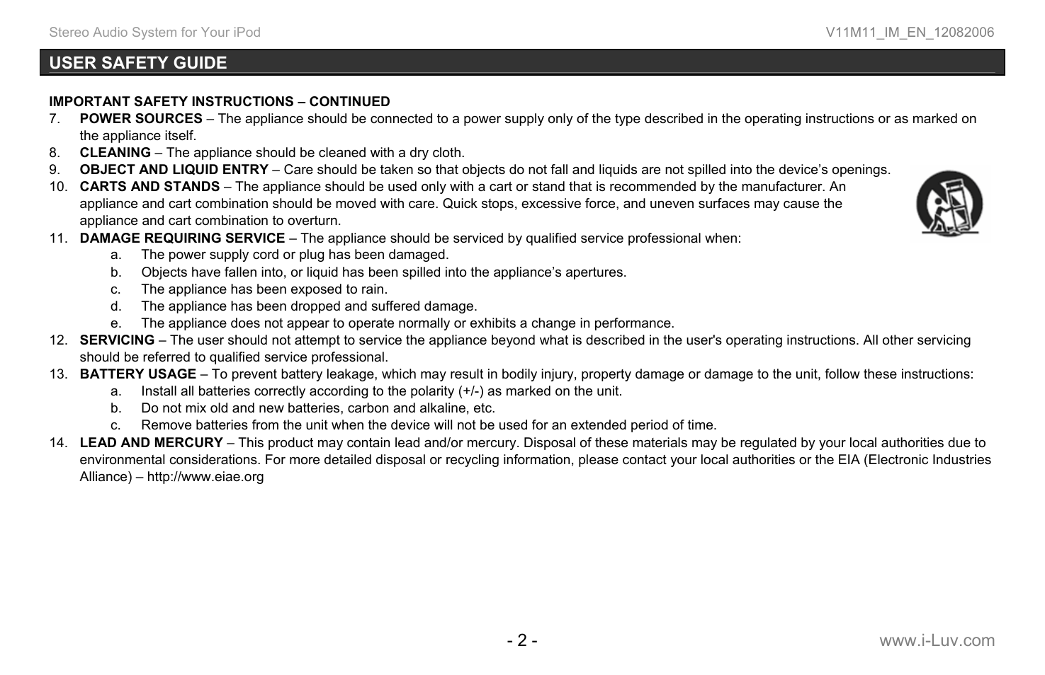 Iluv i277 User Manual | Page 3 / 29