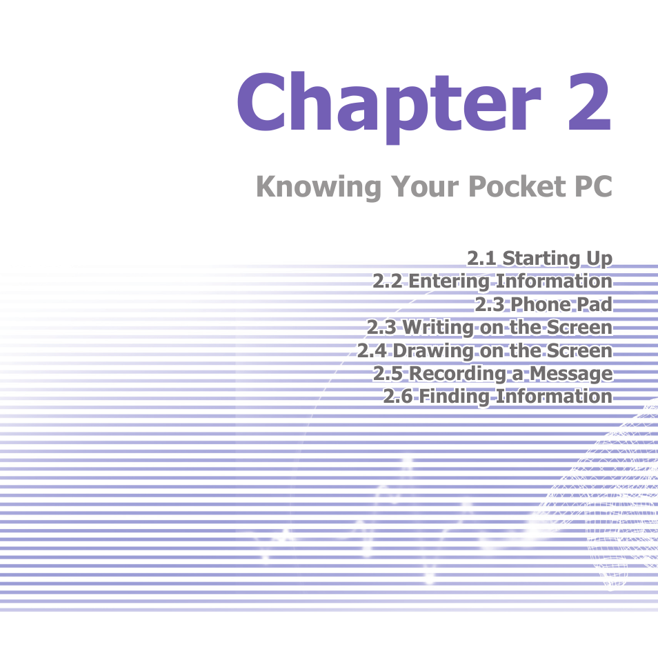 Chapter 2 | i-mate PM10A User Manual | Page 17 / 200