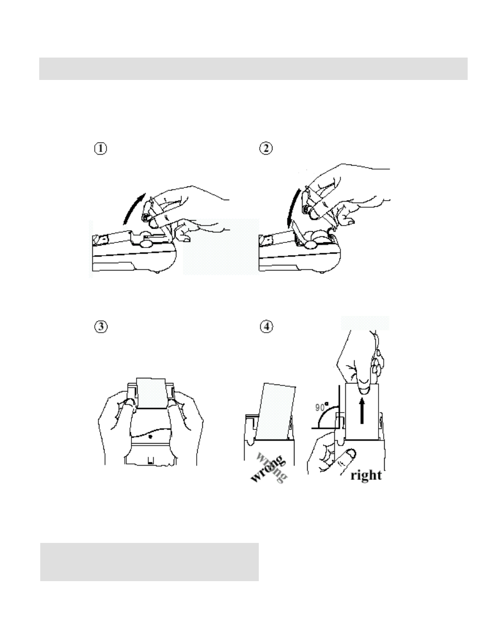 Loading paper | Infinite Peripherals PP-55 User Manual | Page 9 / 26