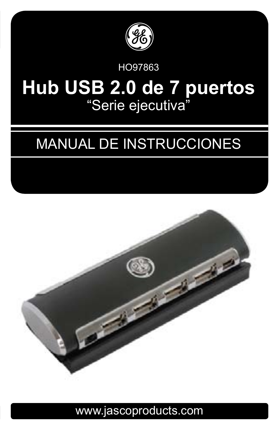 Hub usb .0 de 7 puertos | GE 97863 GE USB 2.0 7 Port Desktop Hub User Manual | Page 15 / 28