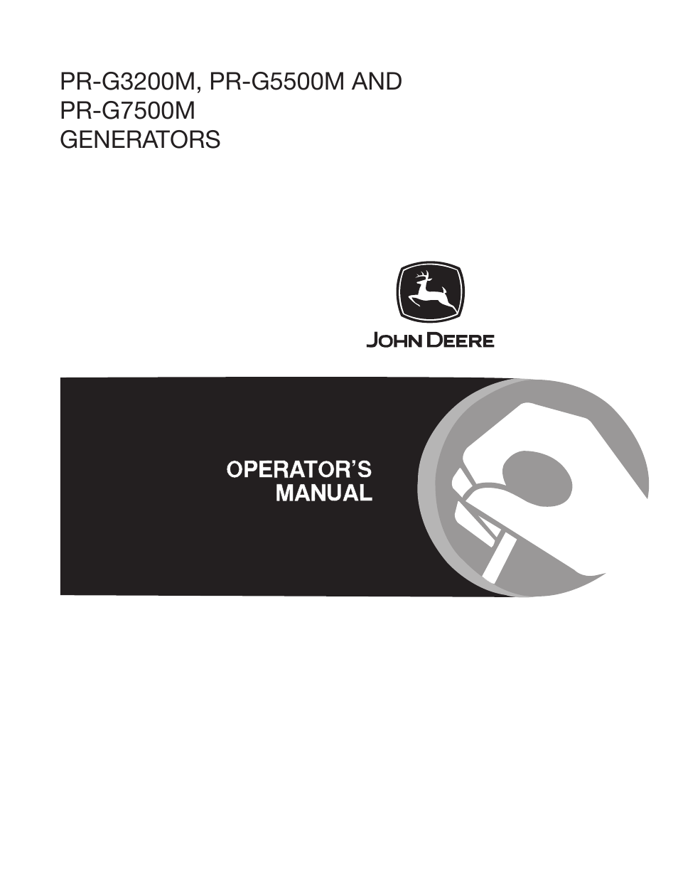 John Deere PR-G7500M User Manual | 92 pages