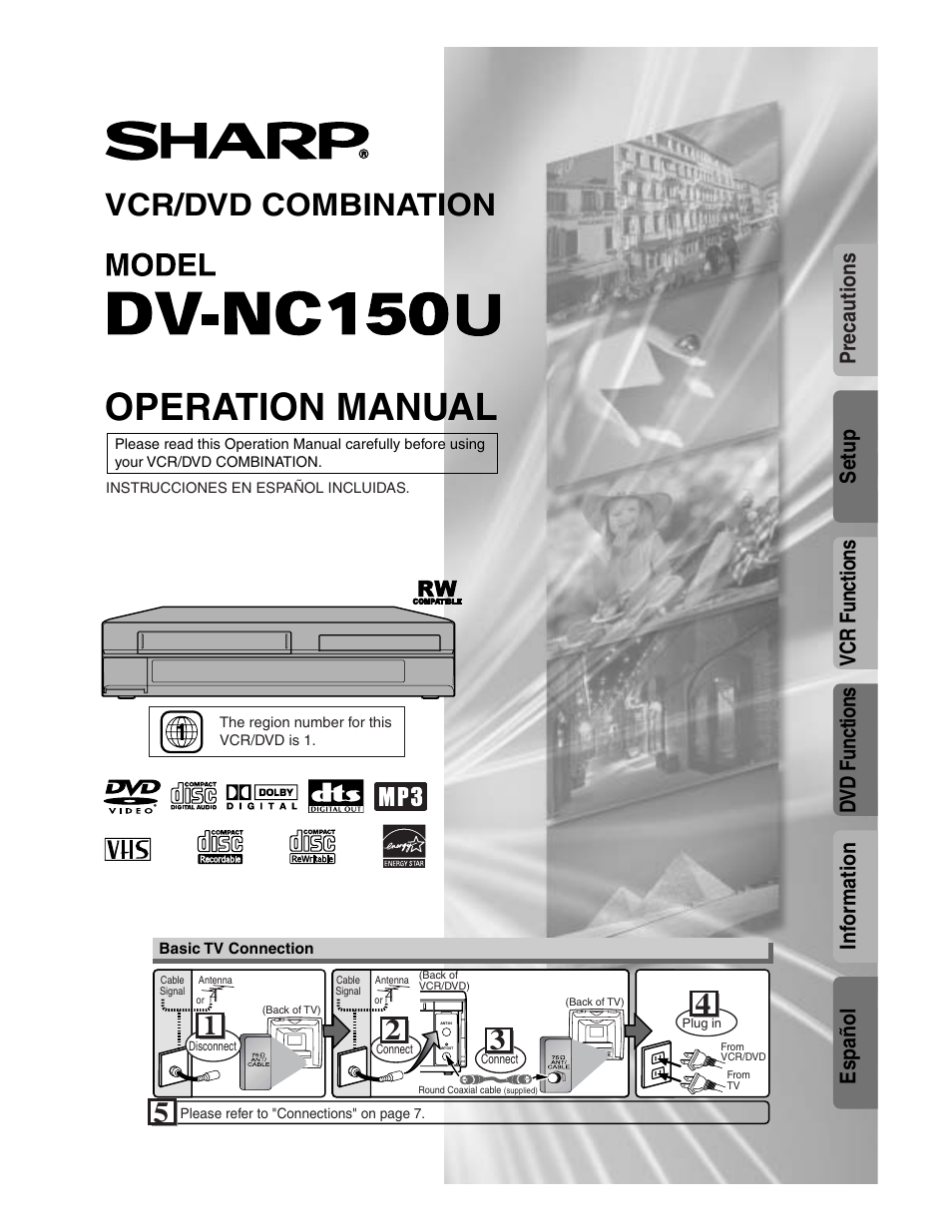 Sharp DV-NC150U User Manual | 35 pages