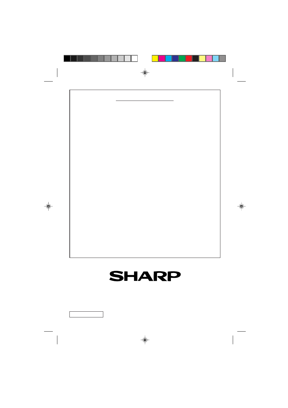 Terms of guarantee, Sharp electronics (u.k.) ltd, Sharp corporation | Sharp MD-MT16H User Manual | Page 44 / 44