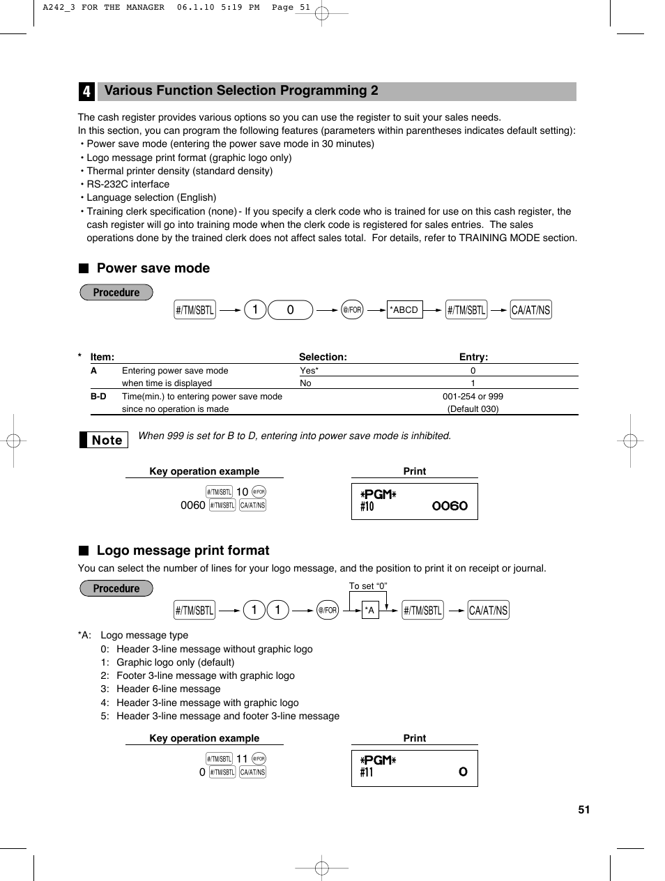Sharp ER-A242 User Manual | Page 53 / 72
