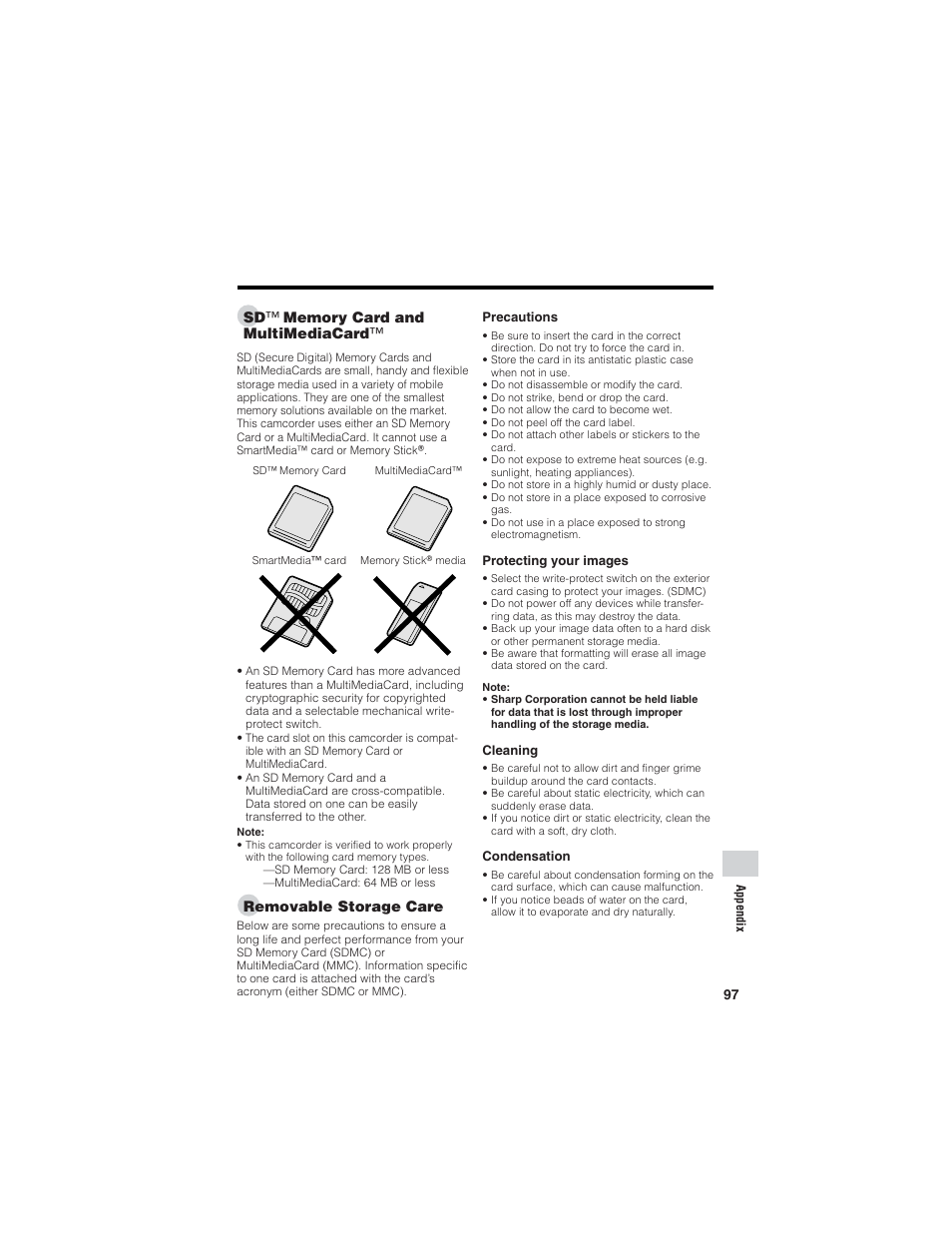 Sharp VL-Z7U User Manual | Page 111 / 140