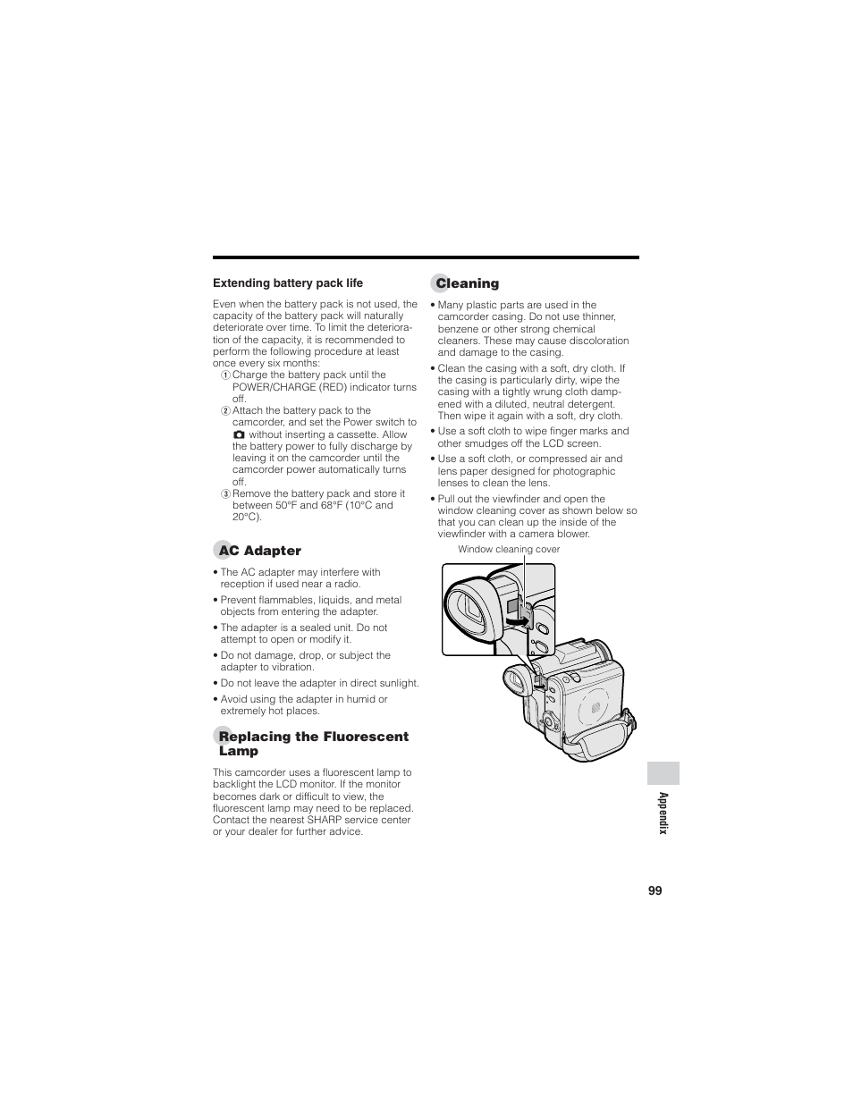Sharp VL-Z7U User Manual | Page 113 / 140