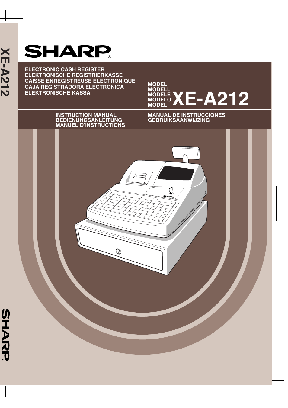 Sharp XE-A212 User Manual | 82 pages