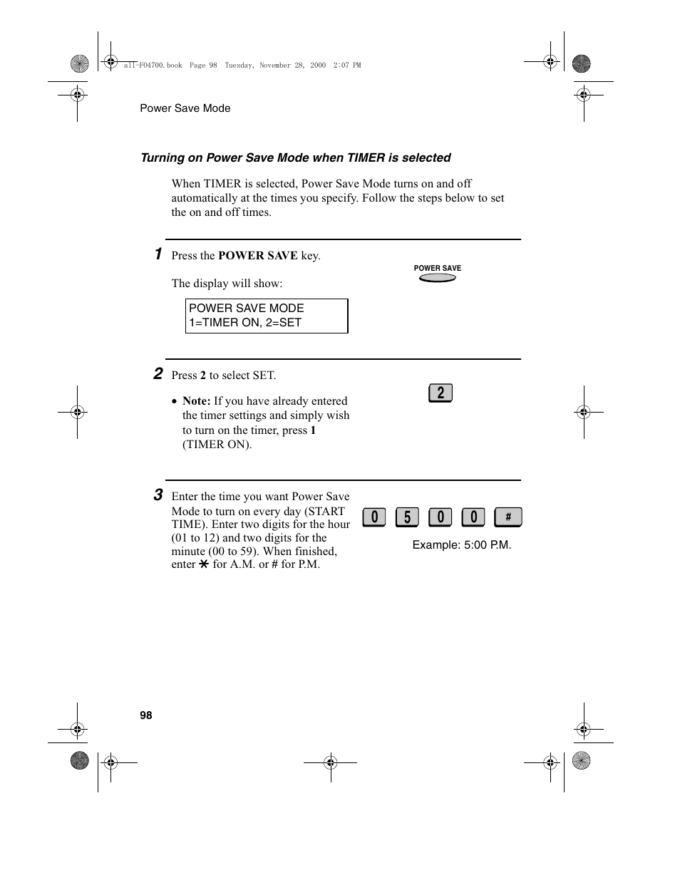 Sharp FO-4650 User Manual | Page 100 / 188