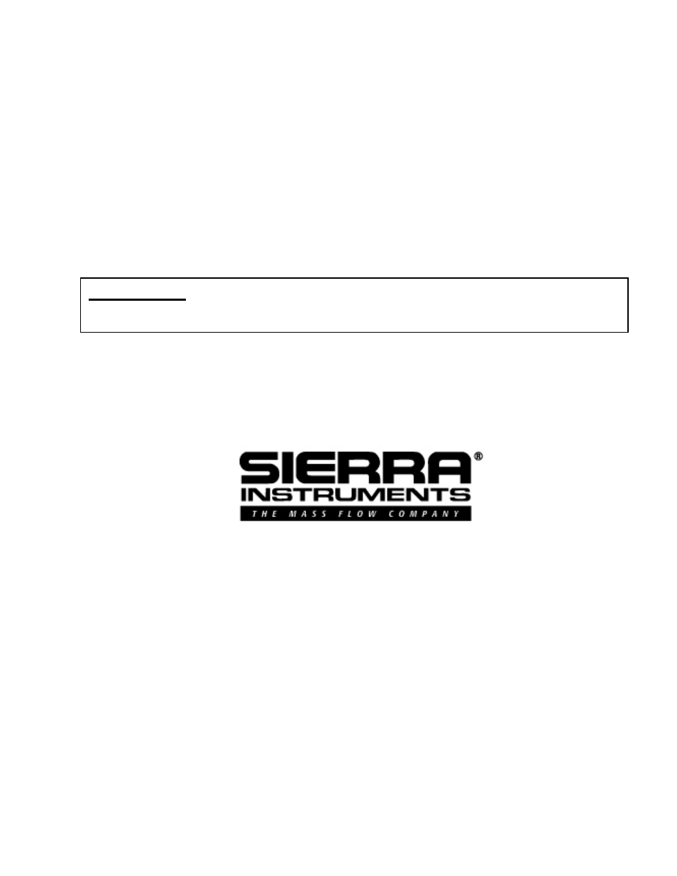Sierra INNOVA-FLO 220 User Manual | 67 pages