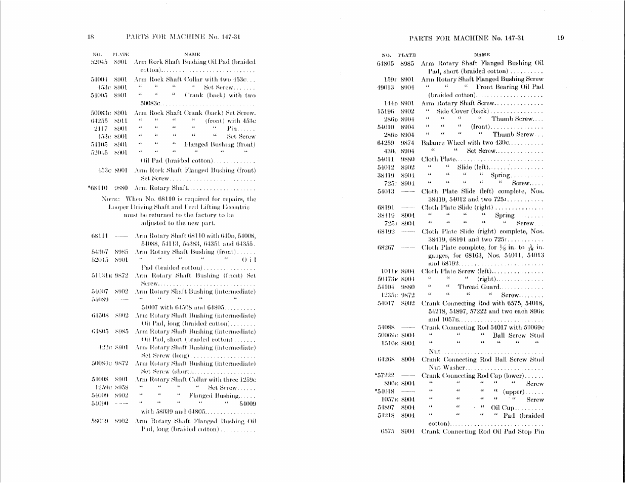 SINGER 147-30 User Manual | Page 9 / 36