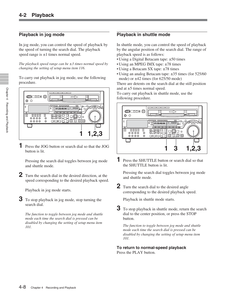 Sony DVW-2000 User Manual | Page 50 / 155