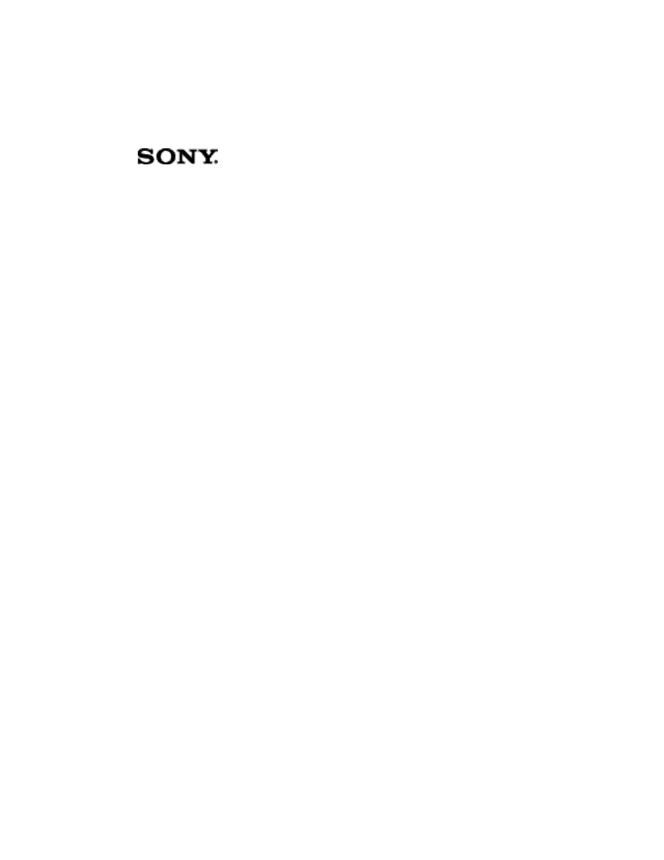 Sony CG-FX120K User Manual | 136 pages