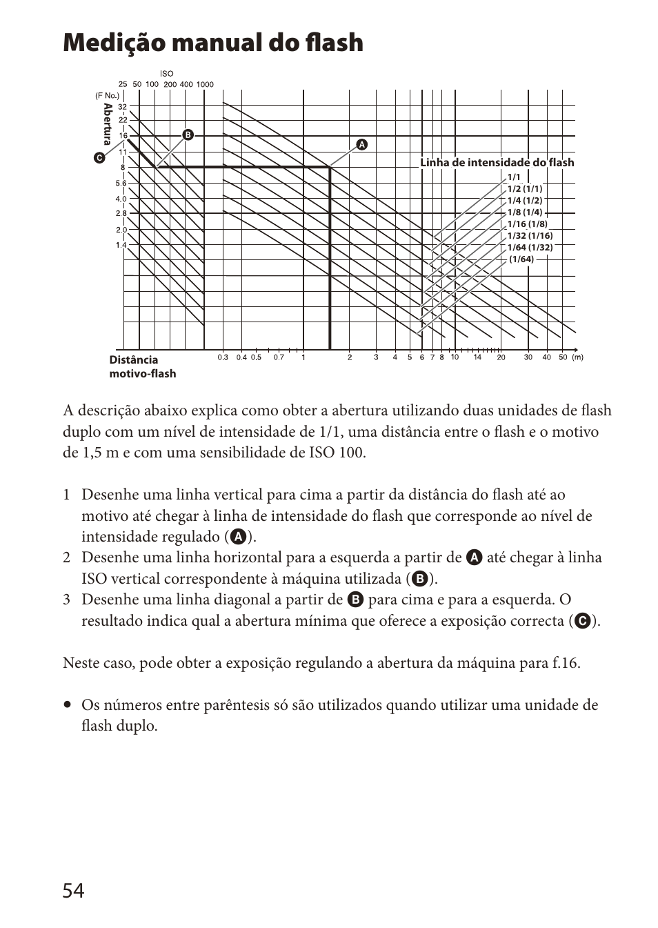 Medição manual do flash | Sony HVL-MT24AM User Manual | Page 114 / 295