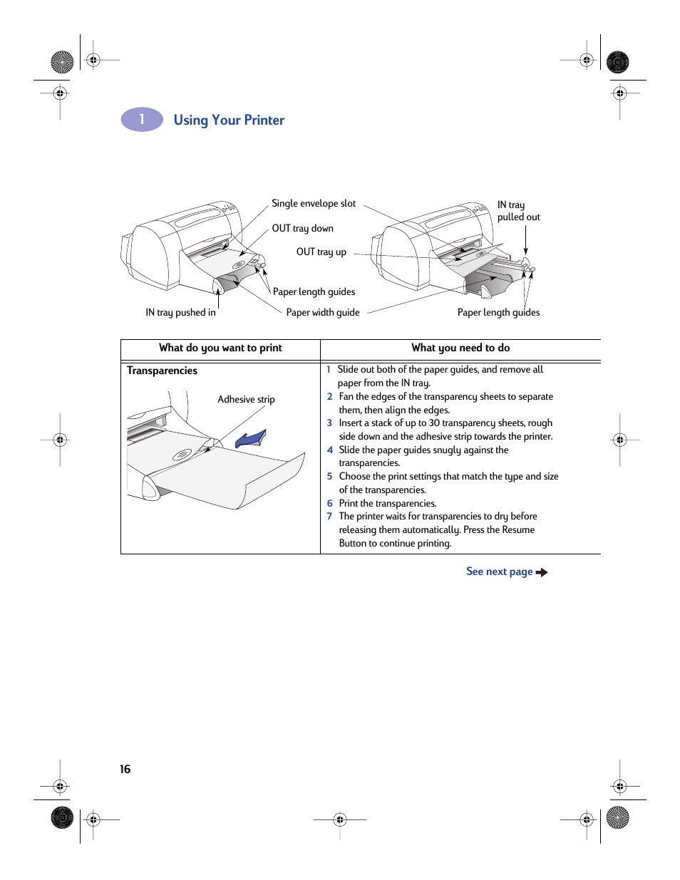 Using your printer | Sony 970C Series User Manual | Page 23 / 82