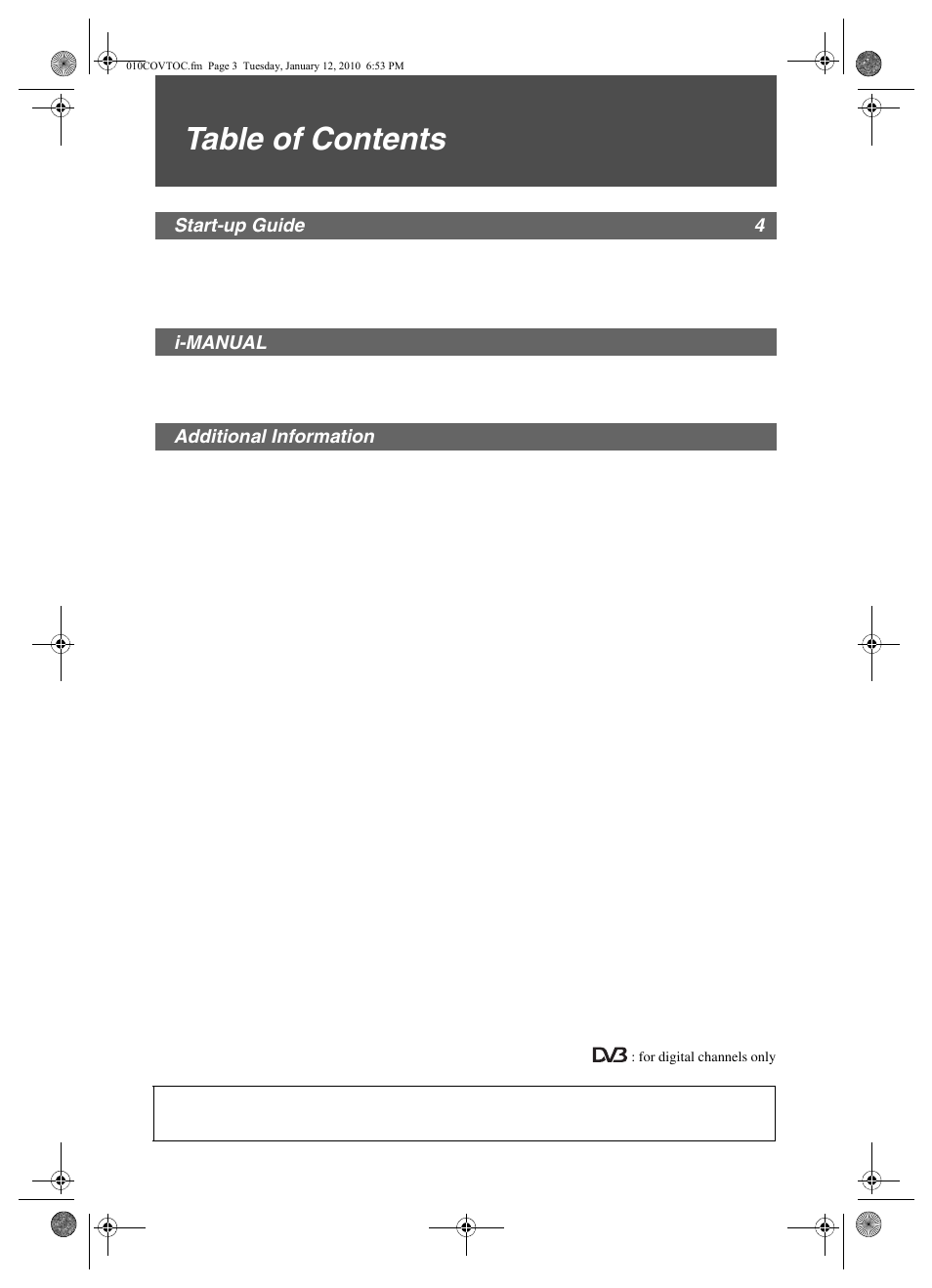 Sony BRAVIA KDL-46EX4xx User Manual | Page 3 / 20