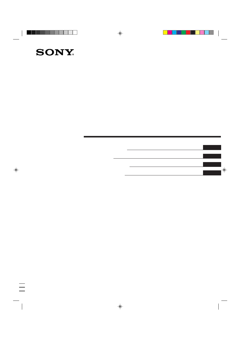 Sony TC-WE625 User Manual | 92 pages