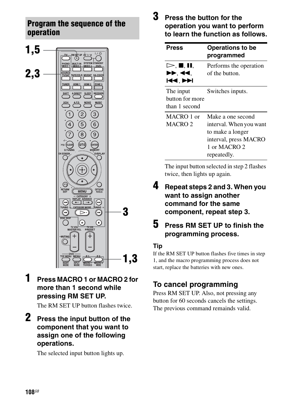 Sony STR-DG1000 User Manual | Page 108 / 123