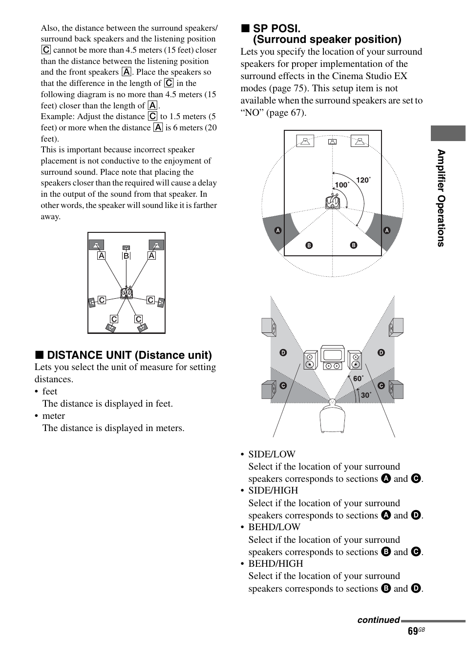 Sony STR-DG1000 User Manual | Page 69 / 123