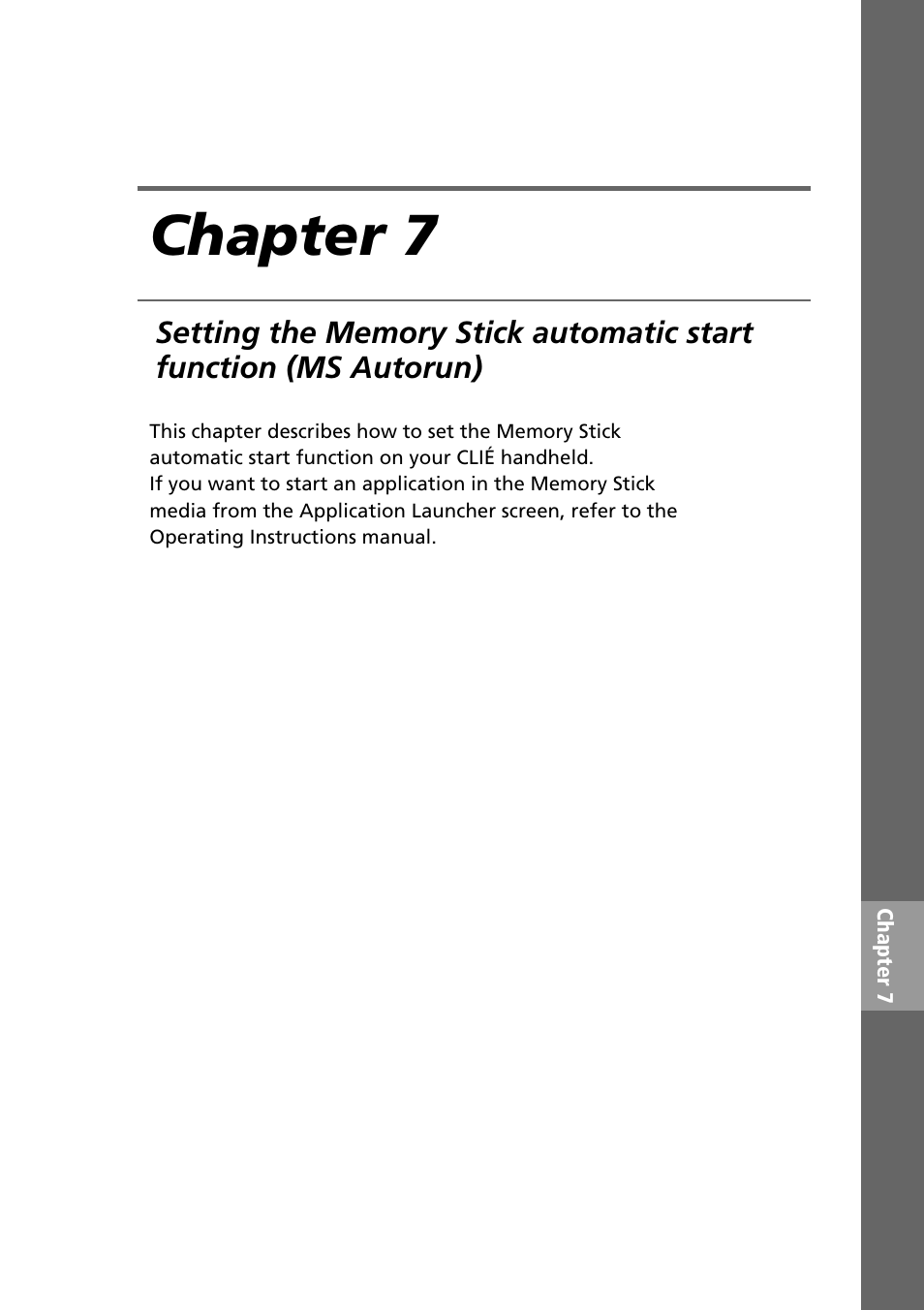 Chapter 7 | Sony PEG-T615C User Manual | Page 83 / 104