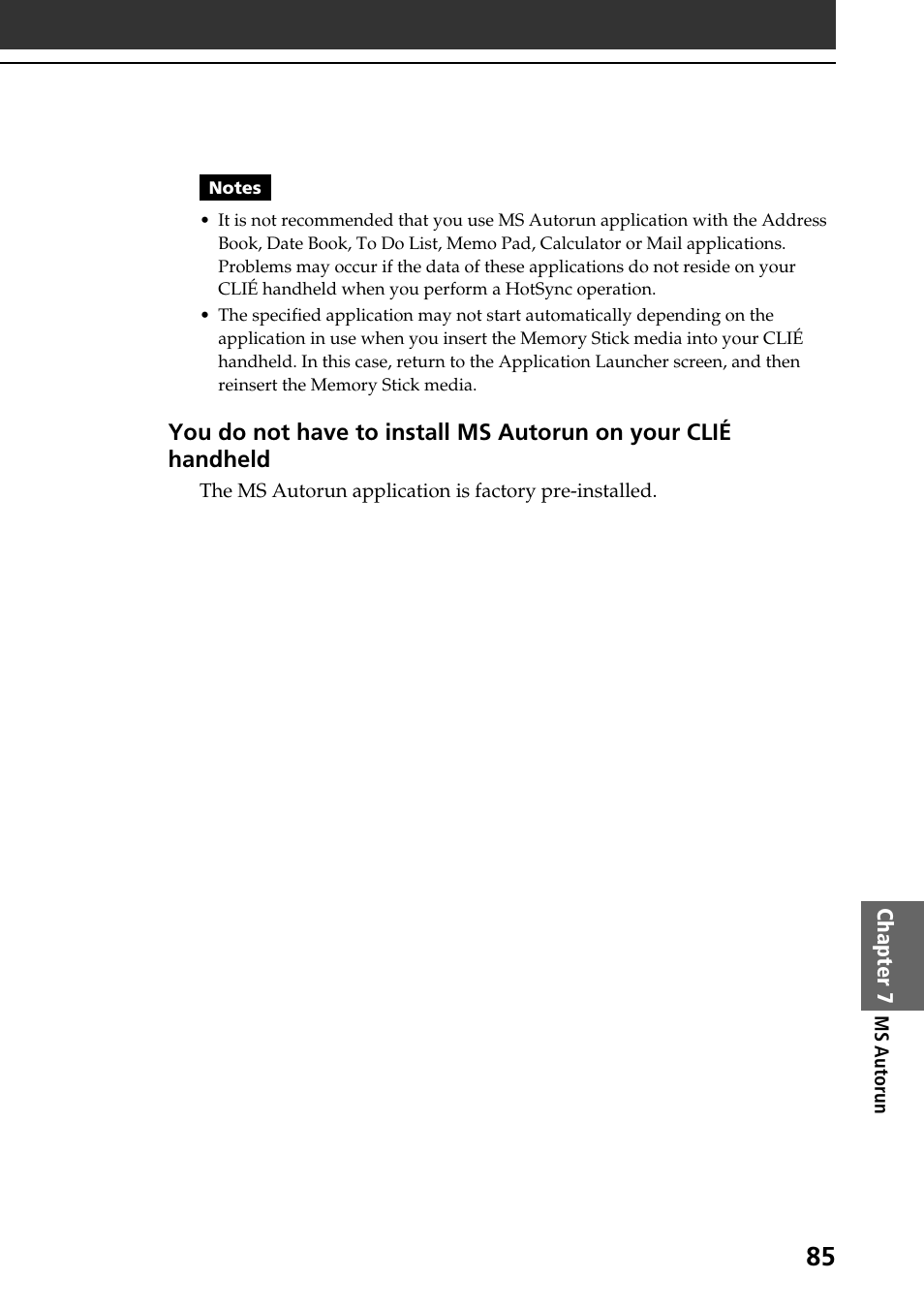 Sony PEG-T615C User Manual | Page 85 / 104