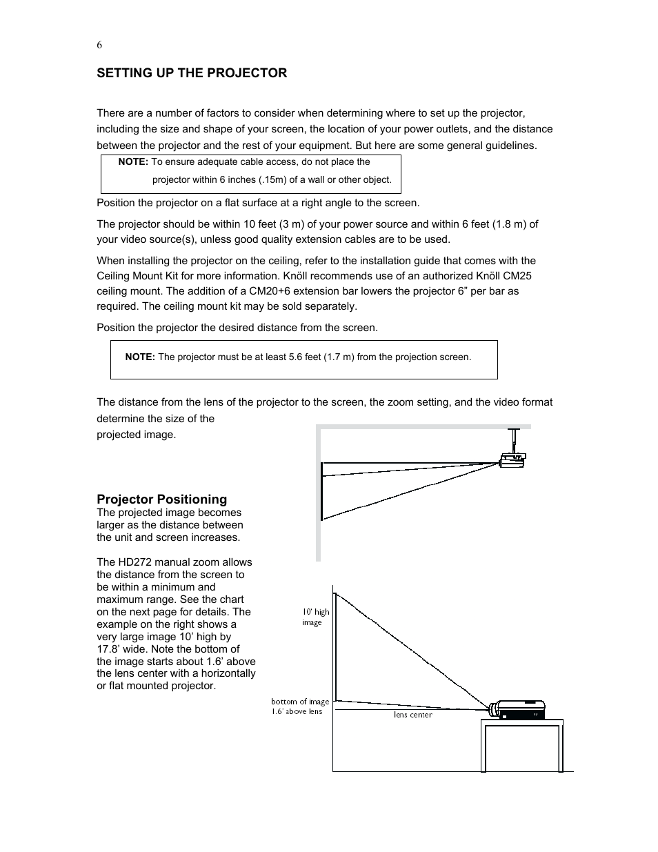 Knoll Systems HD272 User Manual | Page 6 / 34