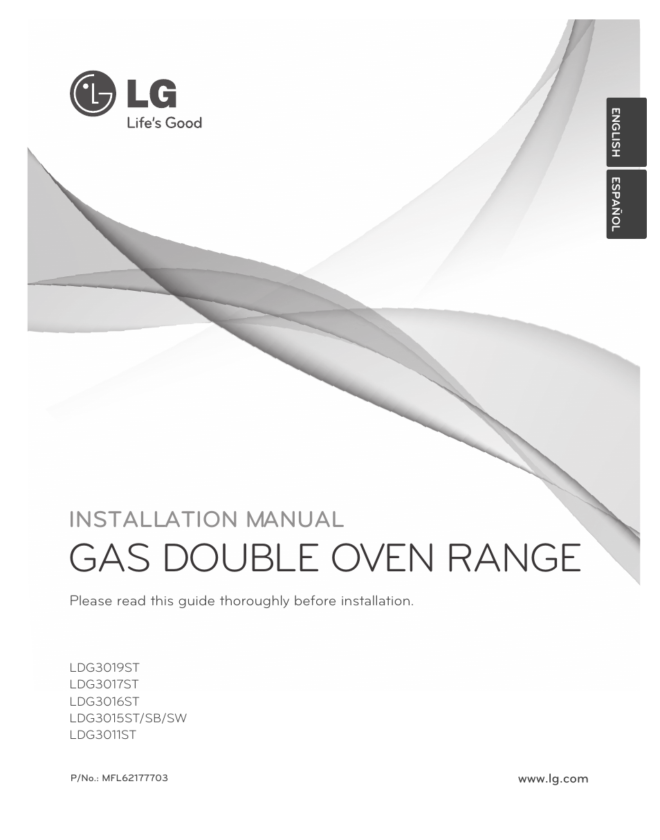LG LDG3015ST User Manual | 17 pages