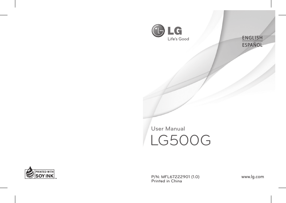 LG 500G User Manual | 98 pages