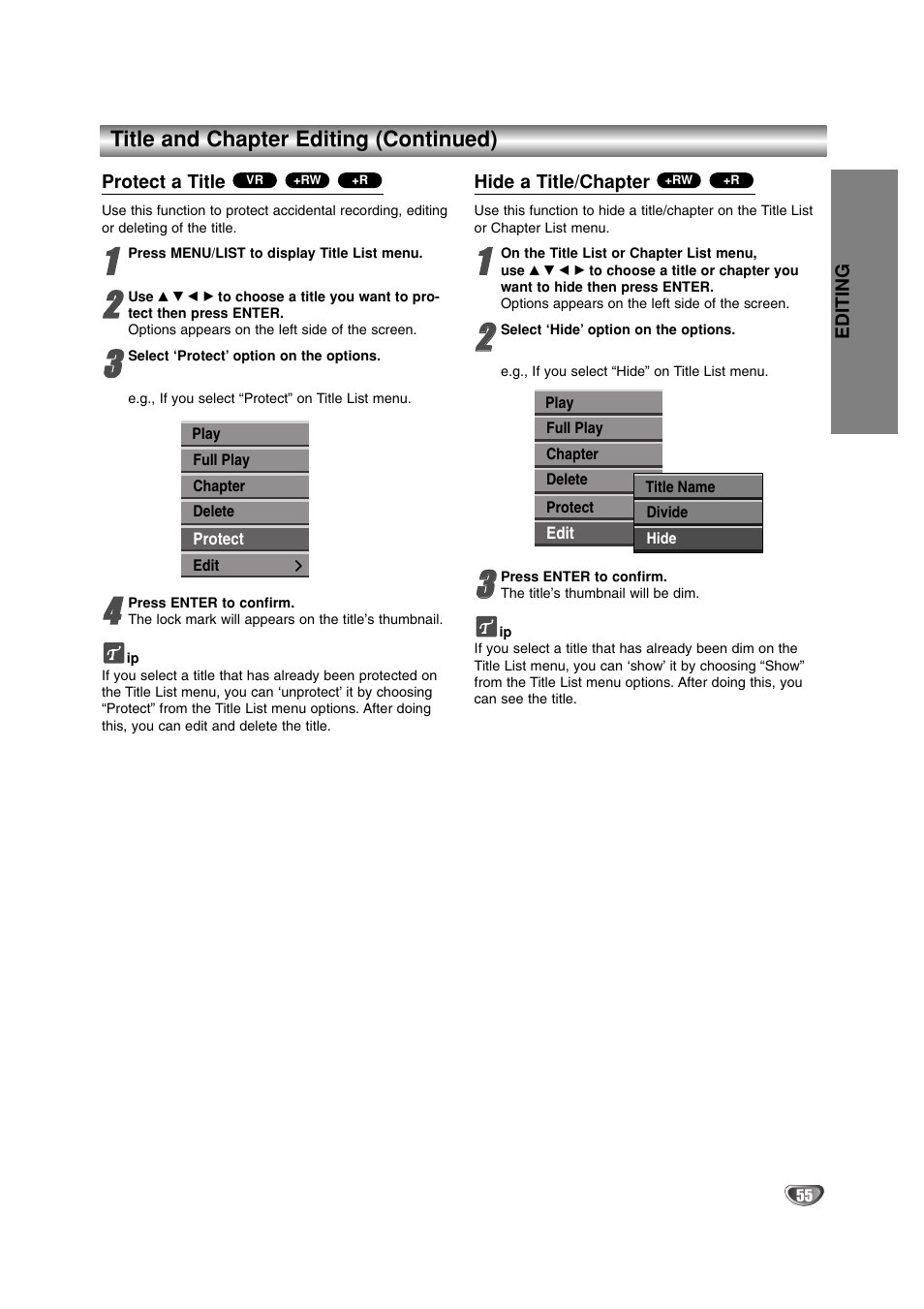 LG DR4912 User Manual | Page 55 / 64