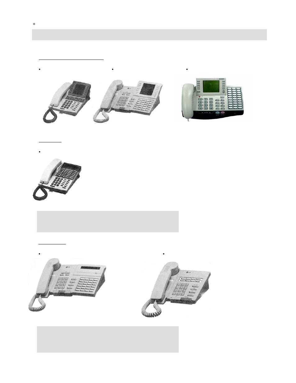 Aria, Digital key telephone family | LG Aria 186 User Manual | Page 8 / 37