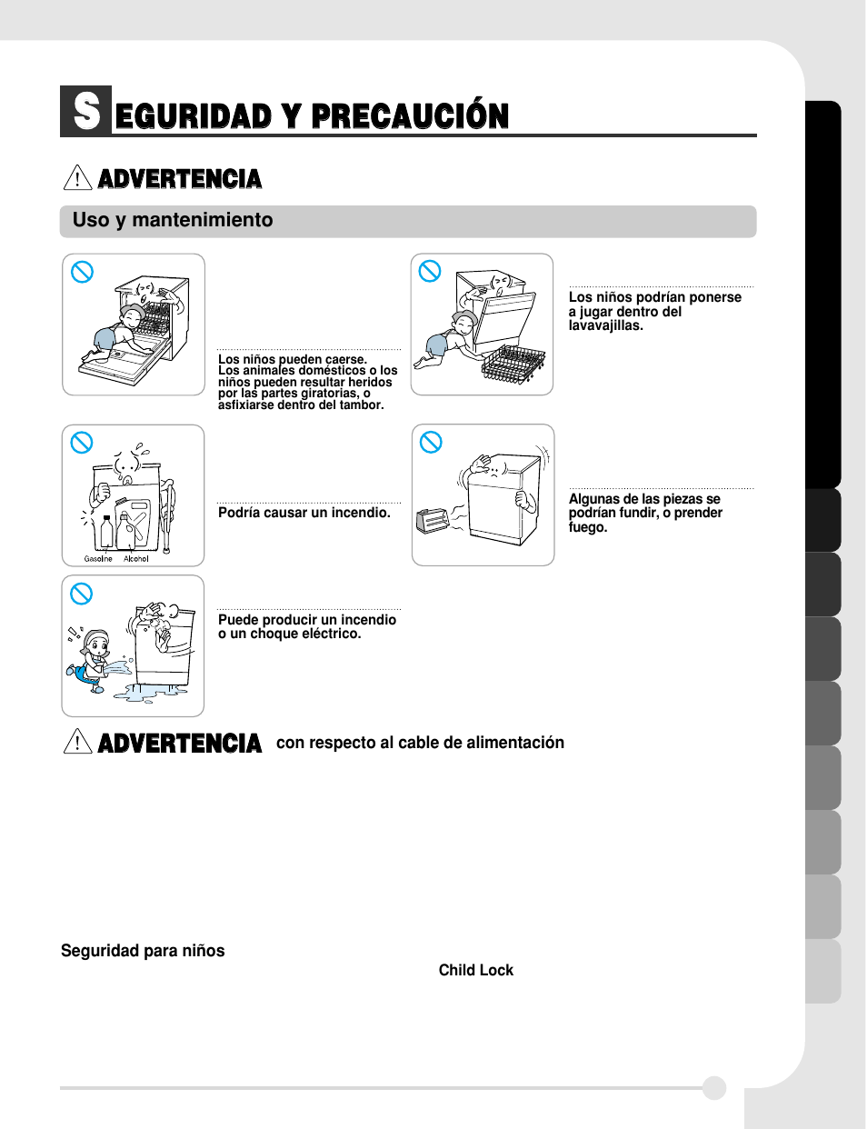 LG LDF 7811WW User Manual | Page 25 / 44