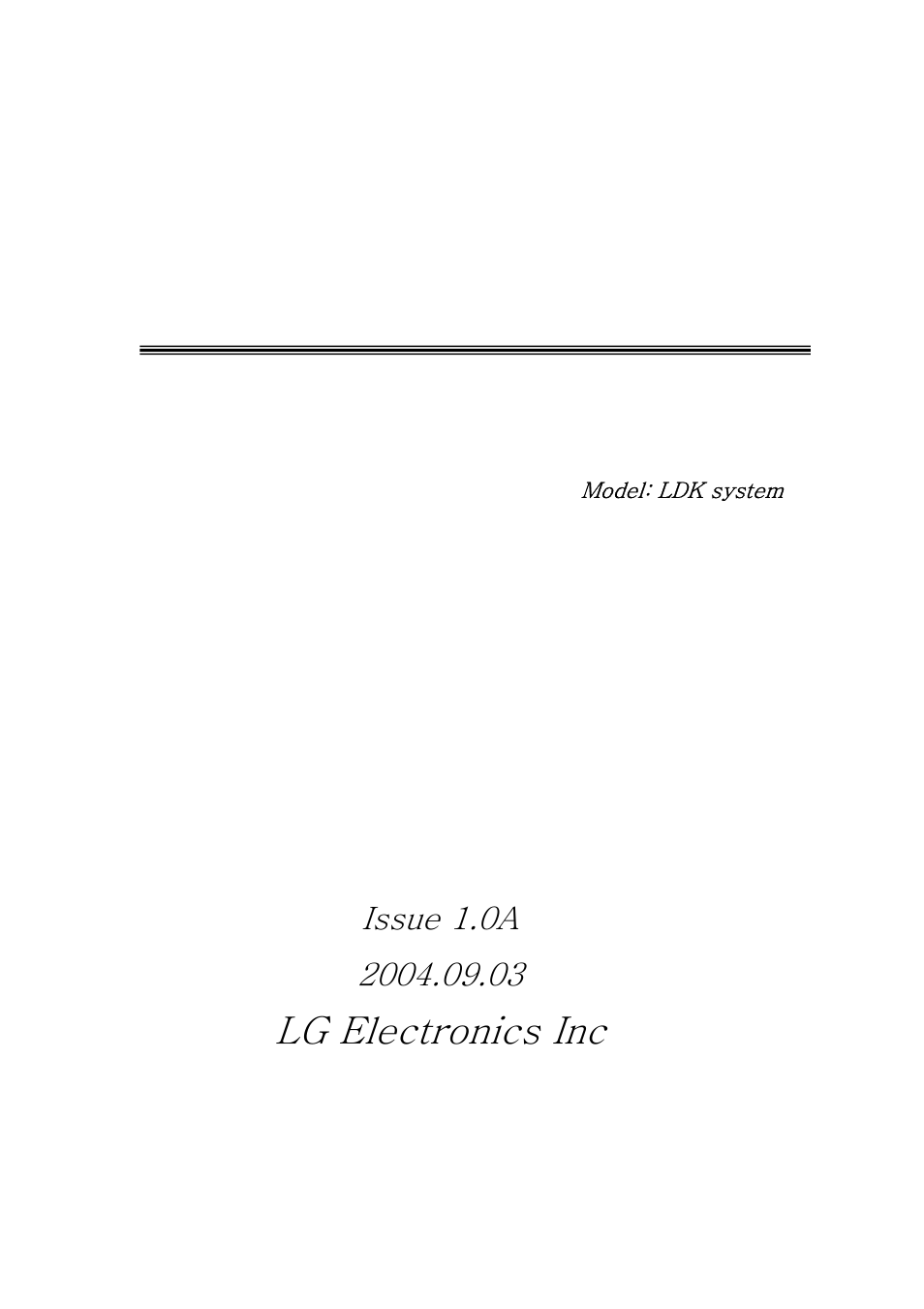 LG LDK User Manual | 83 pages