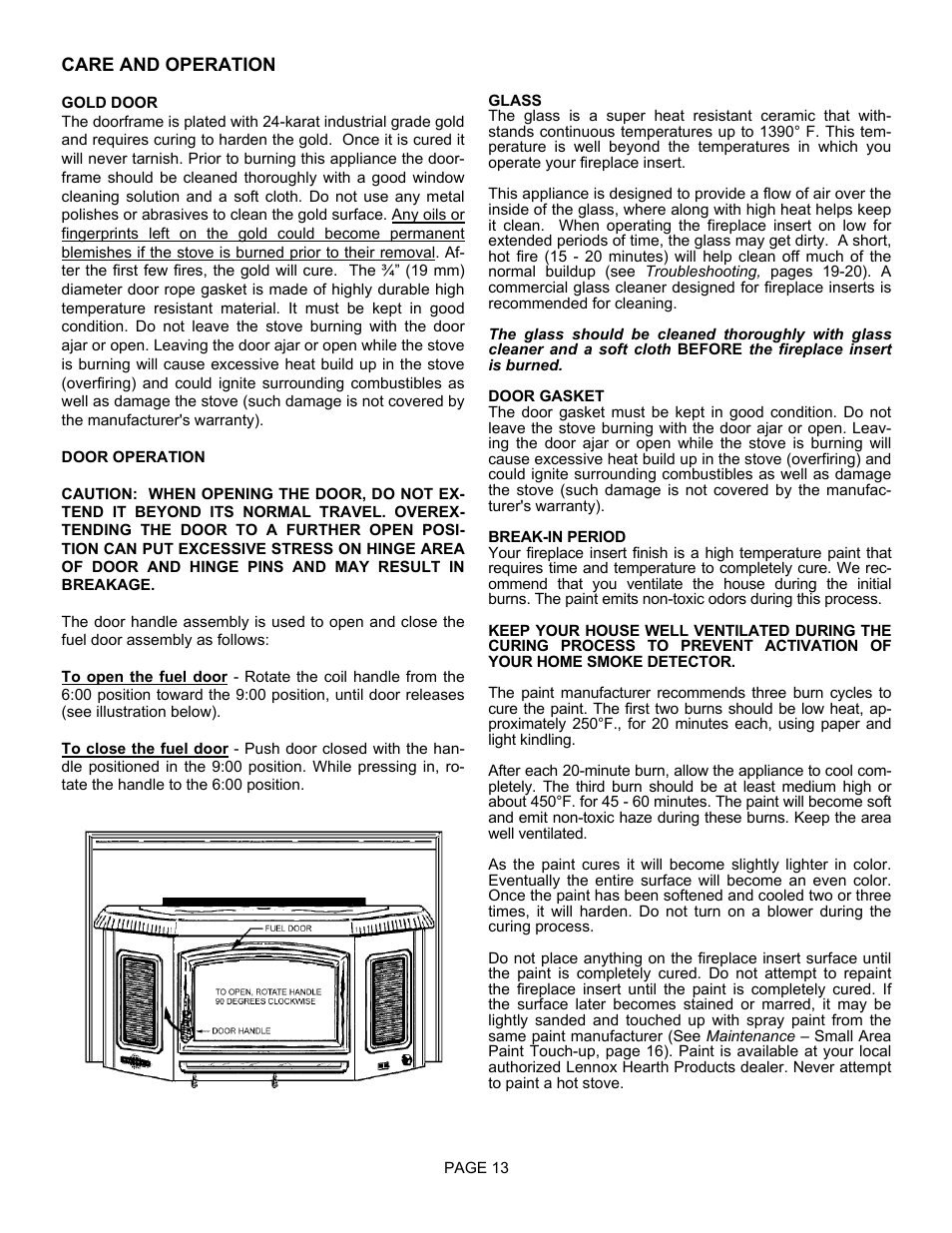 LG EARTH STOVE 2800HT User Manual | Page 13 / 29