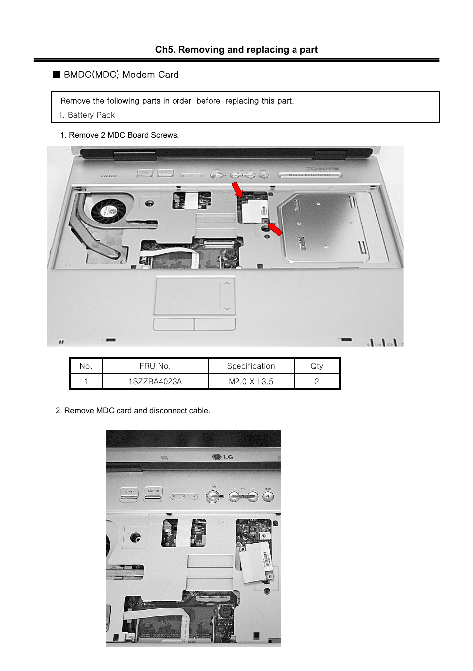 LG LW60 User Manual | Page 45 / 118