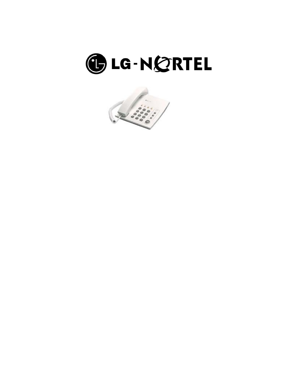 LG SINGLE LINE TELEPHONE LKA-200 User Manual | 6 pages